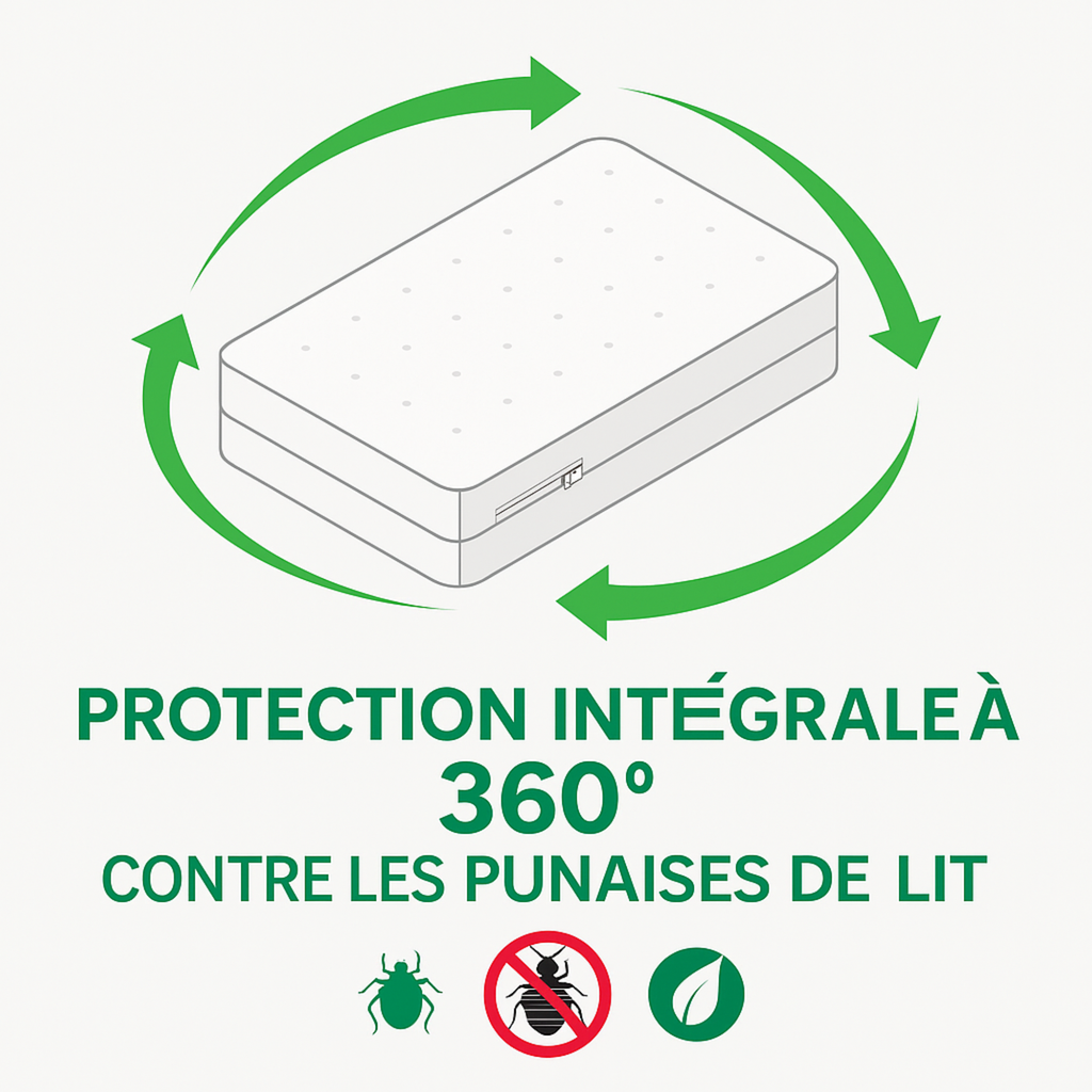 GAROOP Coprimaterasso Anti-Cimici da Letto Impermeabile Anti-Acari Certificato OEKO-TEX 90 a 160 cm