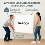 Housse plastique pour matelas — protection transport