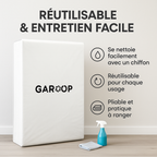 Housse plastique pour matelas — mise en place facile