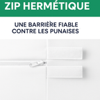 Housse Matelas Anti-Punaises et Anti-Acariens Imperméable | GAROOP