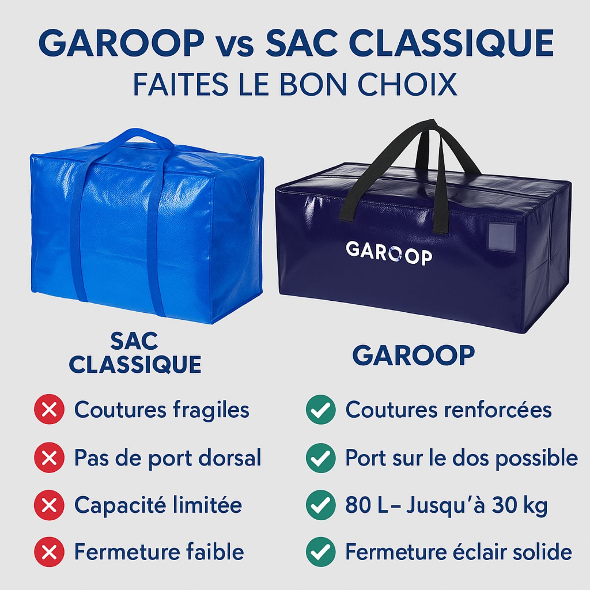 Sacs de Déménagement XXL